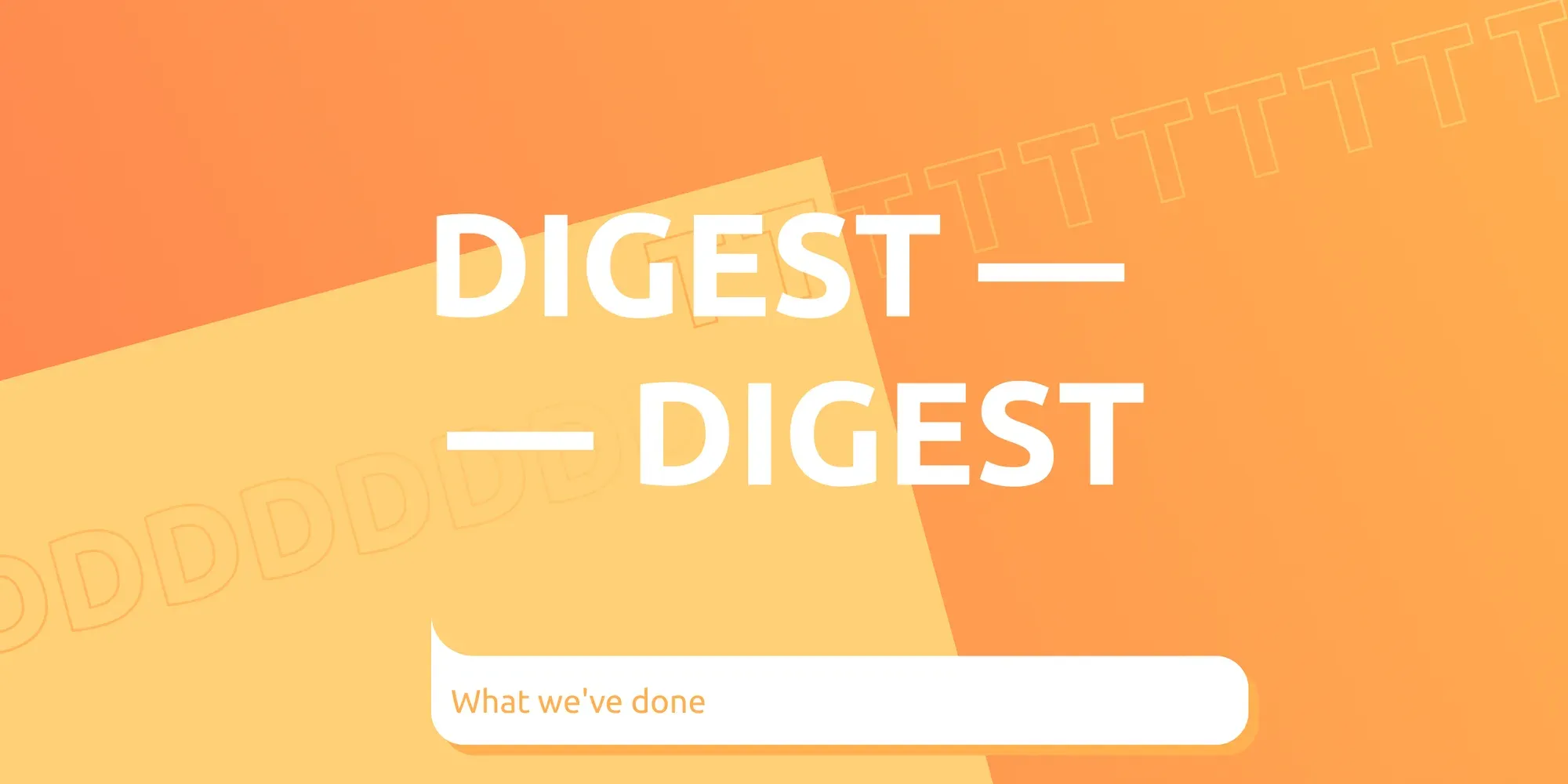 Digest — April