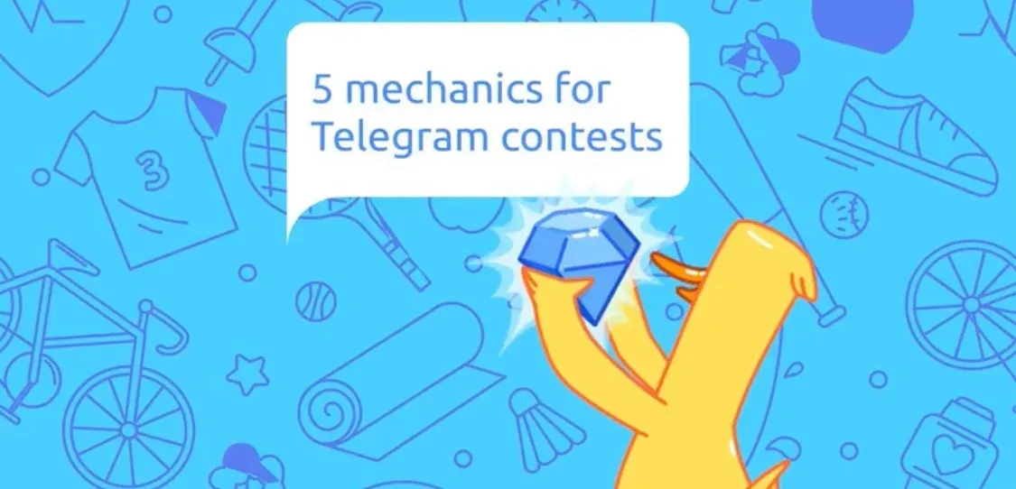 Five mechanics for Telegram contests